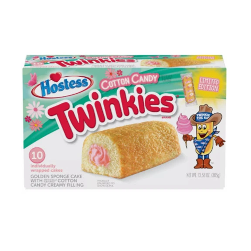 Hostess Twinkies Cotton Candy (Box of 10)| LB's Sweet Tooth