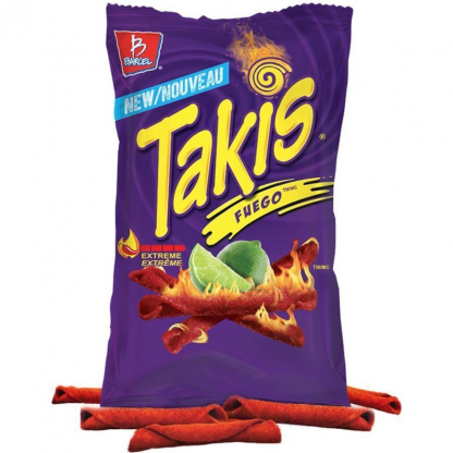 Takis FUEGO Hot Chilli Pepper & Lime Chips - flavour you can